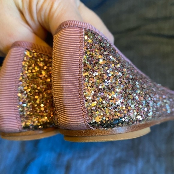 Kate Spade New York glitter ballet flats in lavender 7.5 - Picture 8 of 9